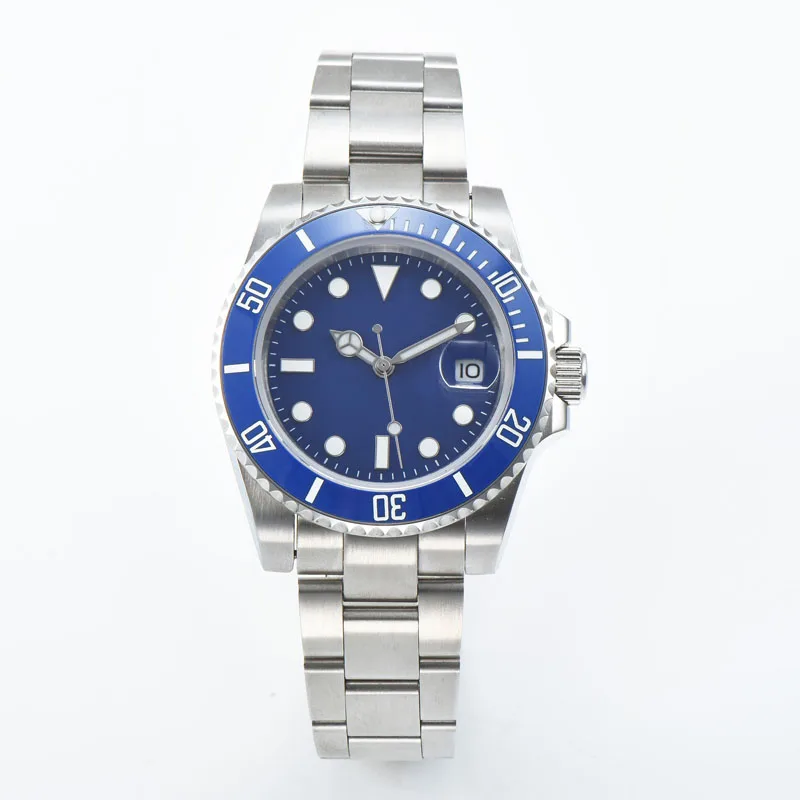 Men's Mechanical Watch Automatic Ceramic Bezel 40mm Sapphire Glass 316L Stainless Steel Case Bracelet
Men's Mechanical Watch Automatic Ceramic Bezel 40mm Sapphire Glass 316L Stainless Steel Case Bracelet
