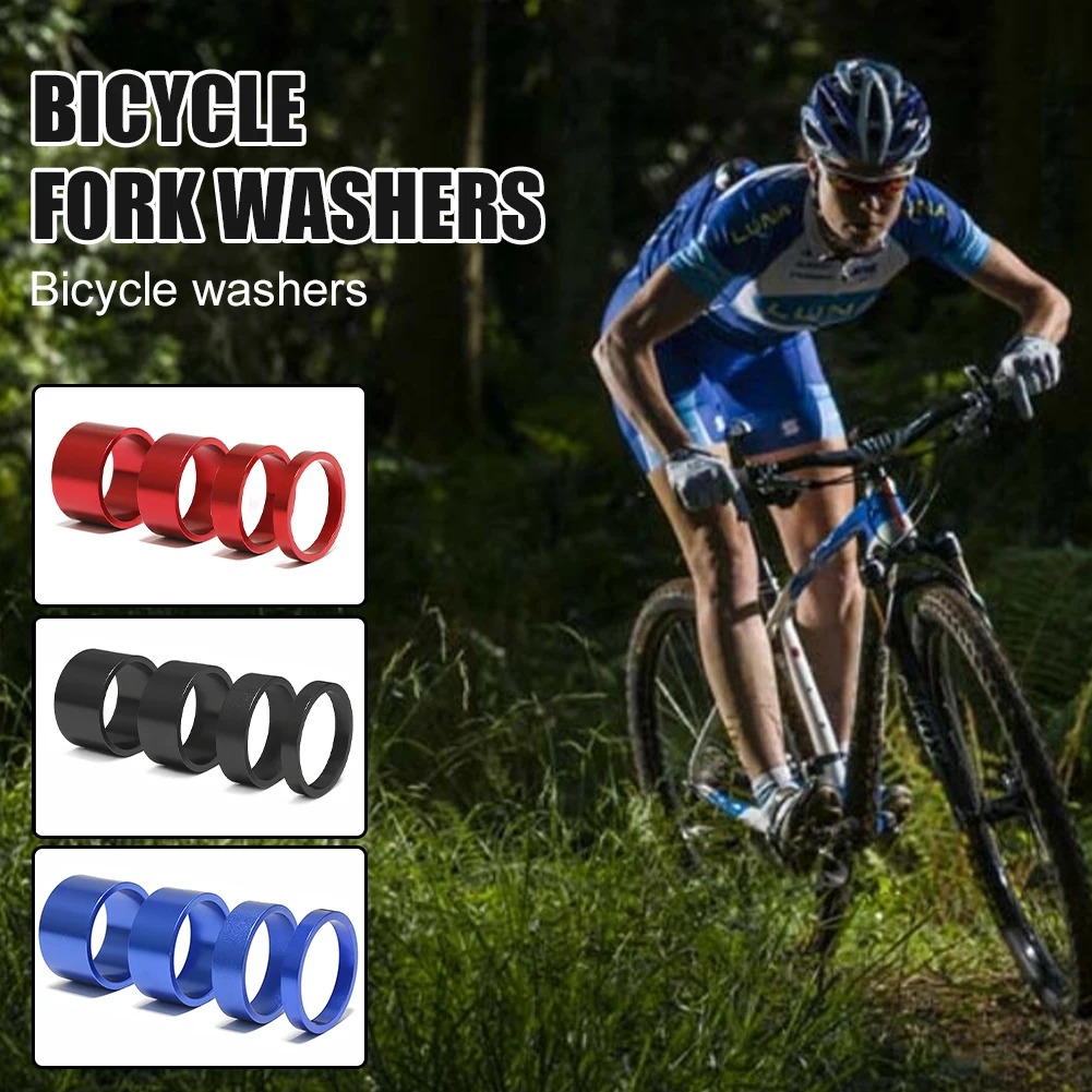 Bicycle Headset Spacer 12 Pcs Aluminium Alloy Bike Fork Washer Handlebar Spacer for MTB Road Bike Bicycle Cycling Accessories
Bicycle Headset Spacer 12 Pcs Aluminium Alloy Bike Fork Washer Handlebar Spacer for MTB Road Bike Bicycle Cycling Accessories