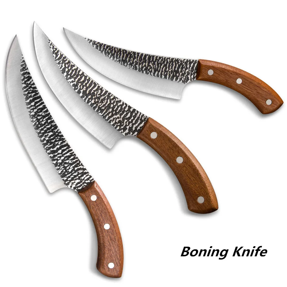 5" 6" 7" Inch Forged Boning Knife Stainless Steel Outdoor Hunting Knife Fish Filleting Meat Cutter Fruit Butcher Kitchen Knives
5" 6" 7" Inch Forged Boning Knife Stainless Steel Outdoor Hunting Knife Fish Filleting Meat Cutter Fruit Butcher Kitchen Knives