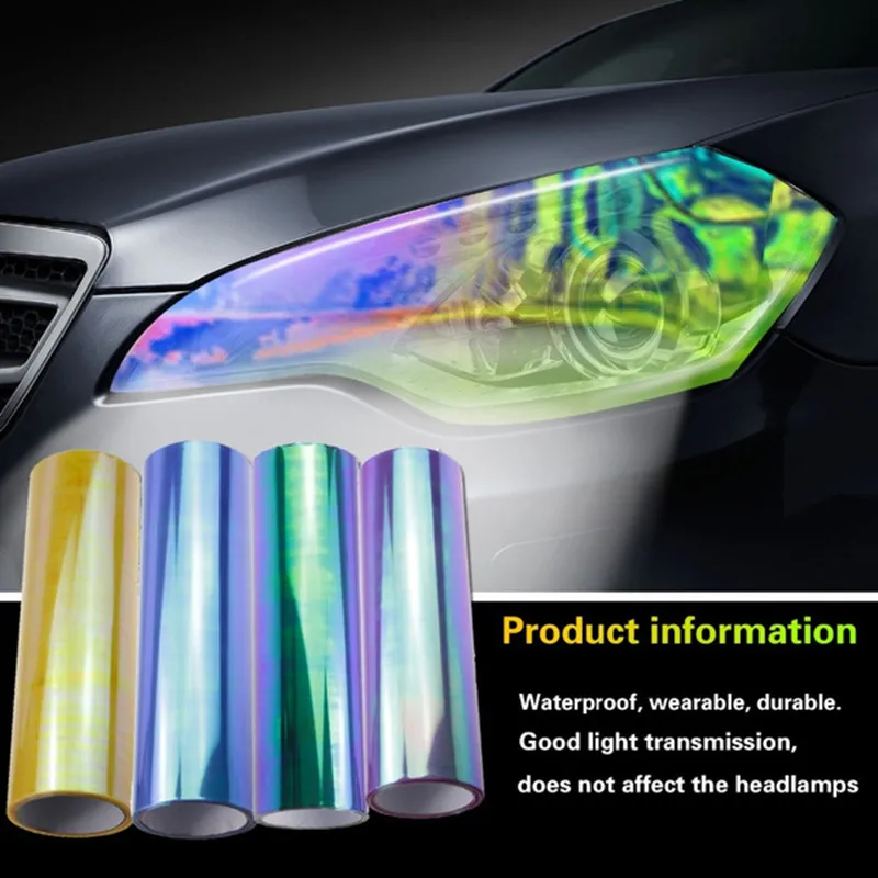 30*120/60CM Car Headlight Film Tail Light Film Scratch Resistant Water-Resistan Chameleon Car Sticker Styling Accessories
30*120/60CM Car Headlight Film Tail Light Film Scratch Resistant Water-Resistan Chameleon Car Sticker Styling Accessories