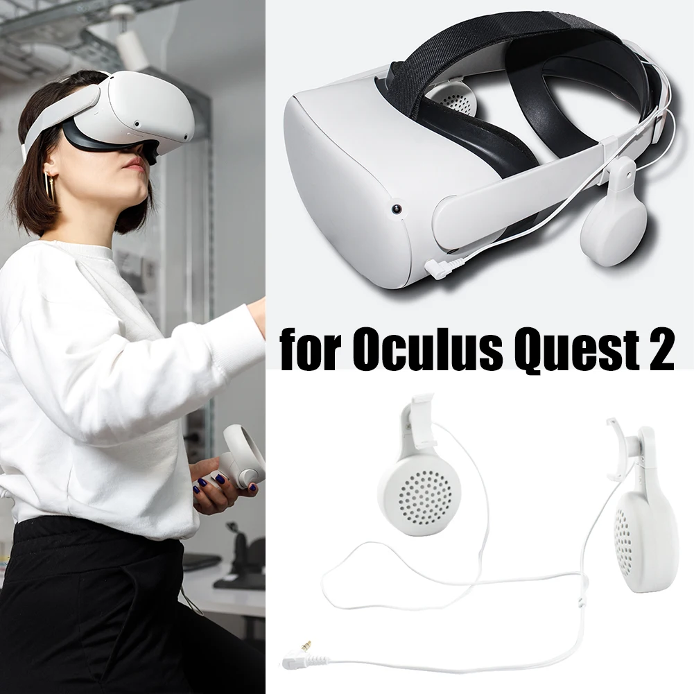 For Oculus Quest 2 VR Wired Gaming Earphones Headphones Virtual Reality Headset Noise Reduction Accessories
For Oculus Quest 2 VR Wired Gaming Earphones Headphones Virtual Reality Headset Noise Reduction Accessories