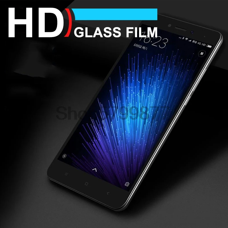 Защитное стекло 100D для Xiaomi Redmi 4X 5A 5 Plus 6 6A 7A Note 4 Pro|Защитные стёкла и плёнки