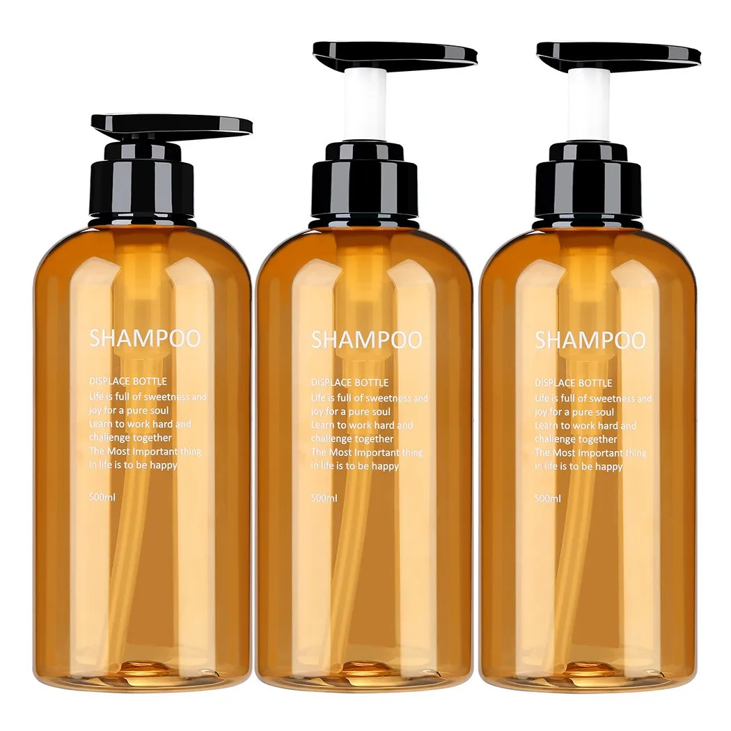 3pcs/set X Soap Dispenser 500ml Empty Bottle Set Shampoo Shower Gel Hair Conditioner Press Dispenser
3pcs/set X Soap Dispenser 500ml Empty Bottle Set Shampoo Shower Gel Hair Conditioner Press Dispenser