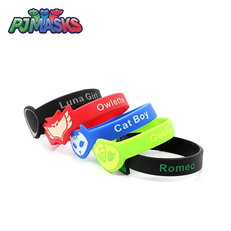 PJ Mask Wristband Sports Bracelet Silicone Children Masquerade Party PJmasks Hero PVC Toys For Boys Children Birthday Gifts
PJ Mask Wristband Sports Bracelet Silicone Children Masquerade Party PJmasks Hero PVC Toys For Boys Children Birthday Gifts