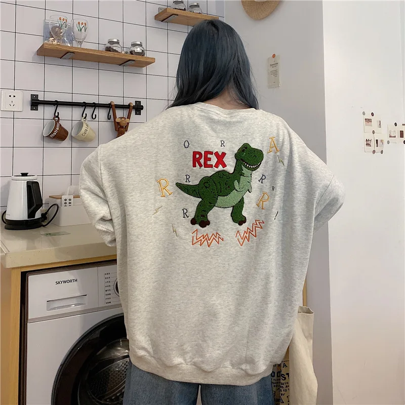 Sweatshirt Pullover Women Korean Version Loose Autumn 2020 New Round Neck Top Long Sleeve Student Lazy Jacket
Sweatshirt Pullover Women Korean Version Loose Autumn 2020 New Round Neck Top Long Sleeve Student Lazy Jacket