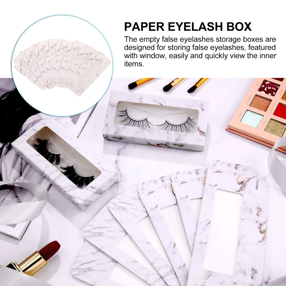 80Pcs Empty Eyelash Boxes Eyelash Box Eyelash Holder Case Eyelash Container
80Pcs Empty Eyelash Boxes Eyelash Box Eyelash Holder Case Eyelash Container