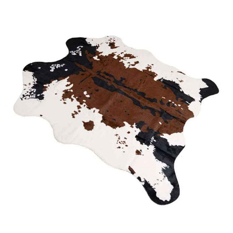 Classic Carpet for Living Room 140x160CM Western Theme Faux Cowhide Rugs Nice For Kids Room/Kitchen/dining hall/Bedroom
Classic Carpet for Living Room 140x160CM Western Theme Faux Cowhide Rugs Nice For Kids Room/Kitchen/dining hall/Bedroom
