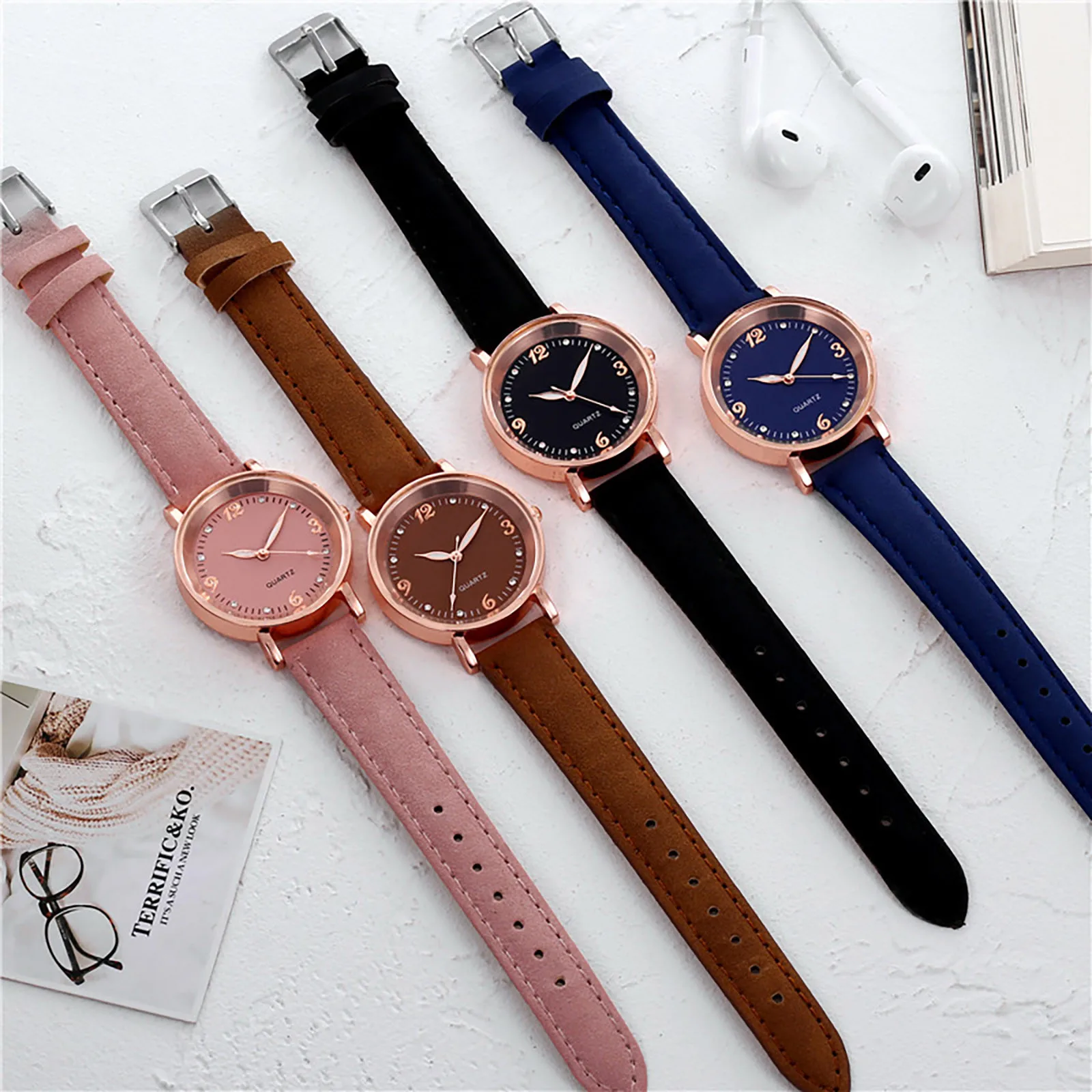 Watch For Women Watch Leather Watch Quartz Crystal Wristwatch reloj mujer zegarek damski montre femme
Watch For Women Watch Leather Watch Quartz Crystal Wristwatch reloj mujer zegarek damski montre femme