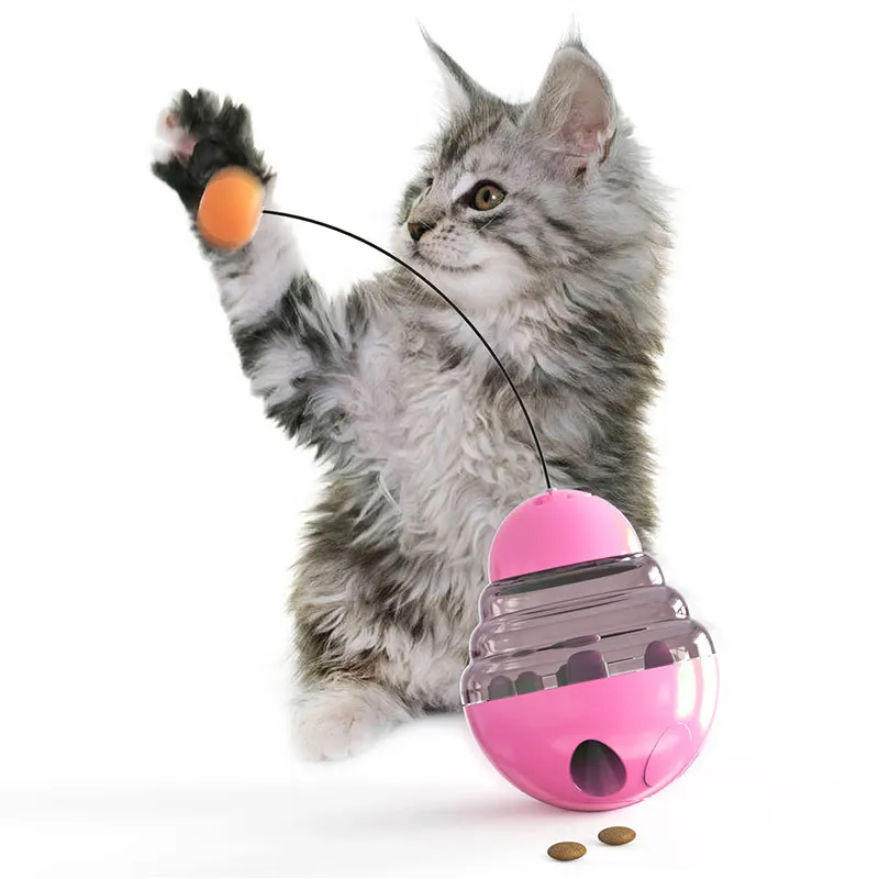 Hot Sale Tumbler Cat Toy Cat Self-Hi Toy Funny Cat Food Dropping Ball Cat Teaser
Hot Sale Tumbler Cat Toy Cat Self-Hi Toy Funny Cat Food Dropping Ball Cat Teaser