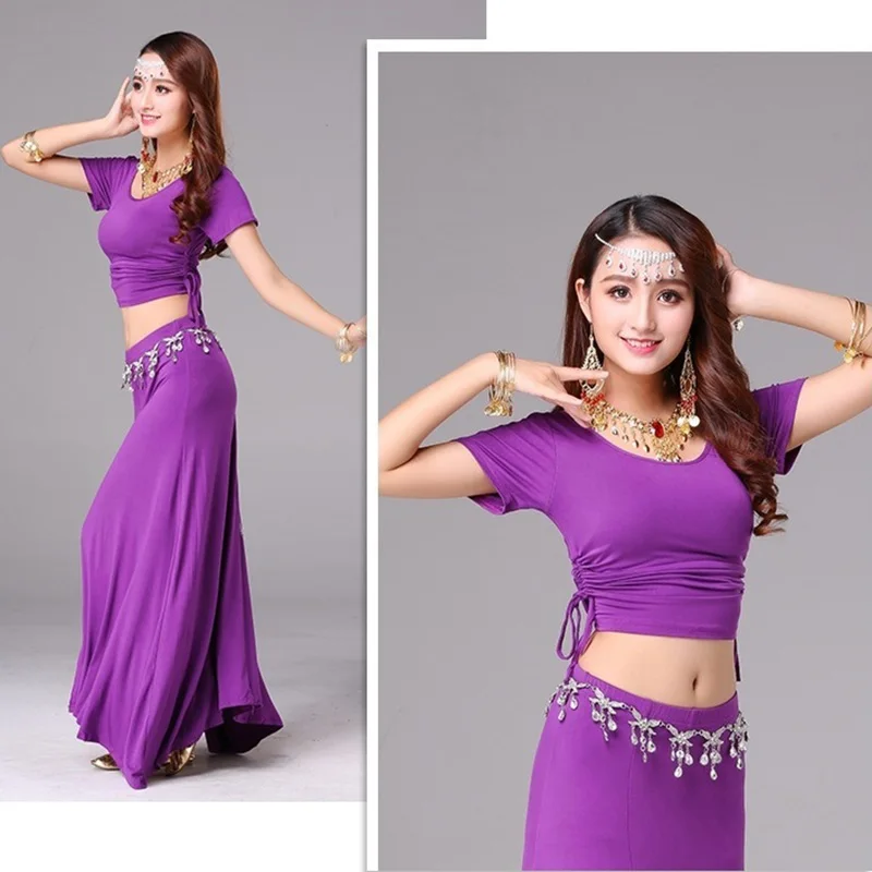 USHINE Belly Dance Costume Practice Women Indian Oriental Dance Sexy Top+Belly dance Skirt Wear Professional Practice
USHINE Belly Dance Costume Practice Women Indian Oriental Dance Sexy Top+Belly dance Skirt Wear Professional Practice