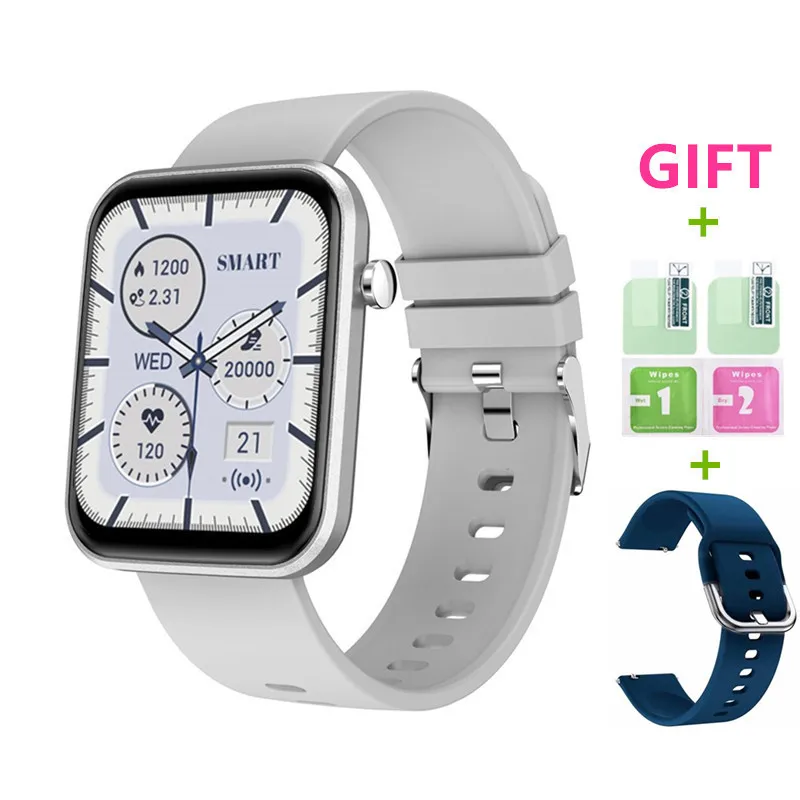 2021 Women Smart Watch Men 1.69" Heart Rate Sleep Monitoring Waterproof Fitness Bracelet Sport Smartwatch for Android iOS Xiaomi
2021 Women Smart Watch Men 1.69" Heart Rate Sleep Monitoring Waterproof Fitness Bracelet Sport Smartwatch for Android iOS Xiaomi