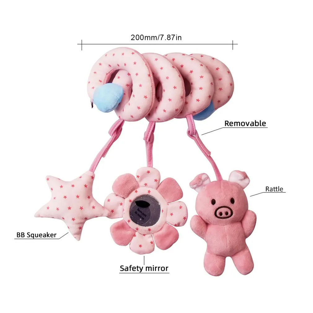 Baby Bed Around Toys Baby Carriage Bell Pendant Cartoon 0-12 Months Baby Mobile Soft Animal Souptoys
Baby Bed Around Toys Baby Carriage Bell Pendant Cartoon 0-12 Months Baby Mobile Soft Animal Souptoys
