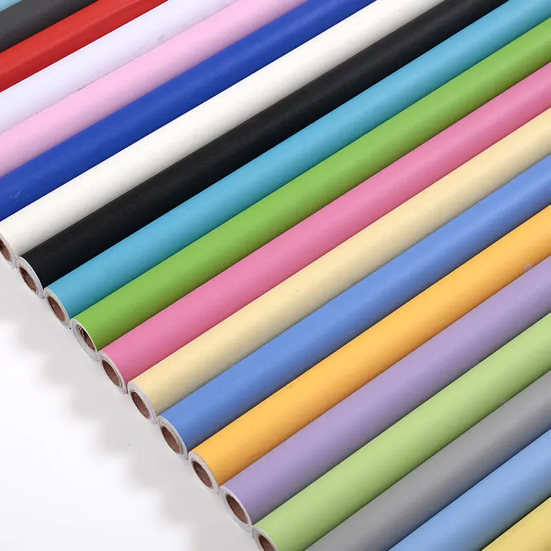 60CM Pure Color Matte Wallpaper Self-Adhesive Bedroom Waterproof Moistureproof Sticker Furniture Desktop Cabinet Renovation Film
60CM Pure Color Matte Wallpaper Self-Adhesive Bedroom Waterproof Moistureproof Sticker Furniture Desktop Cabinet Renovation Film