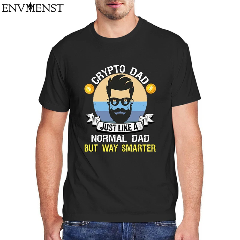 100% Cotton Bitcoin Dogecoin tee men Crypto Dad Just Like A Normal Dad 80's vintage T Shirt Oversized Casual T-Shirt men top
100% Cotton Bitcoin Dogecoin tee men Crypto Dad Just Like A Normal Dad 80's vintage T Shirt Oversized Casual T-Shirt men top
