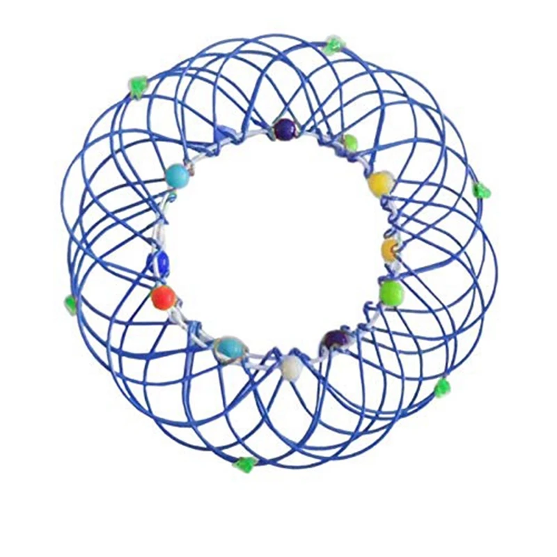 3PCS Flexible Basket Magic Flow Ring Multicolored Rotating Flower Basket Toy Autism Special Needs Stress Reliever Toy 
3PCS Flexible Basket Magic Flow Ring Multicolored Rotating Flower Basket Toy Autism Special Needs Stress Reliever Toy