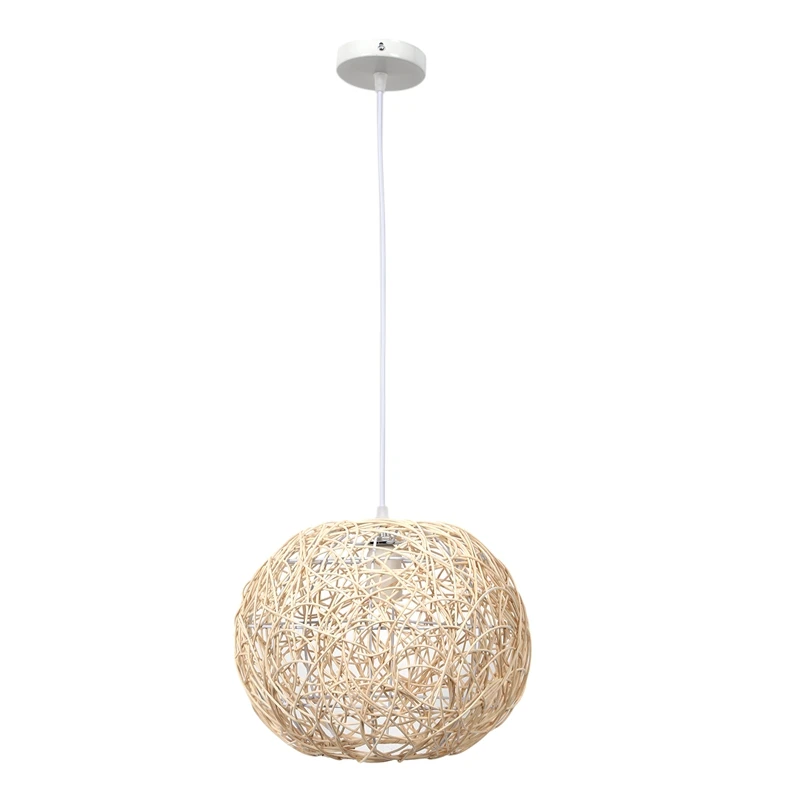 Rattan Work Wicker Modern Wicker Sepak Takraw Cane Lampshade for Pendant Lamp Use Dining Room
Rattan Work Wicker Modern Wicker Sepak Takraw Cane Lampshade for Pendant Lamp Use Dining Room
