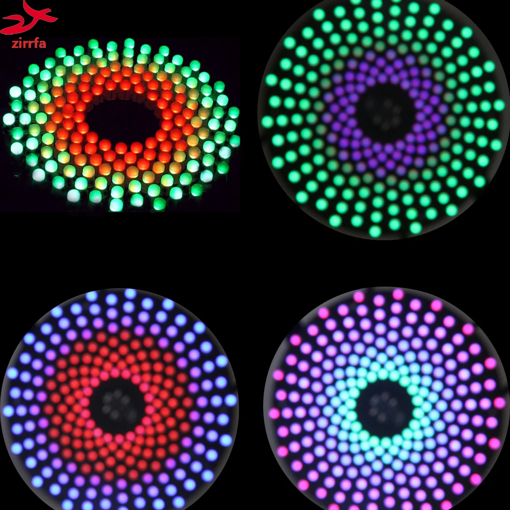 Красочные RGB 12X18 Аврора Светодиодный проблесковый фантастический подарок