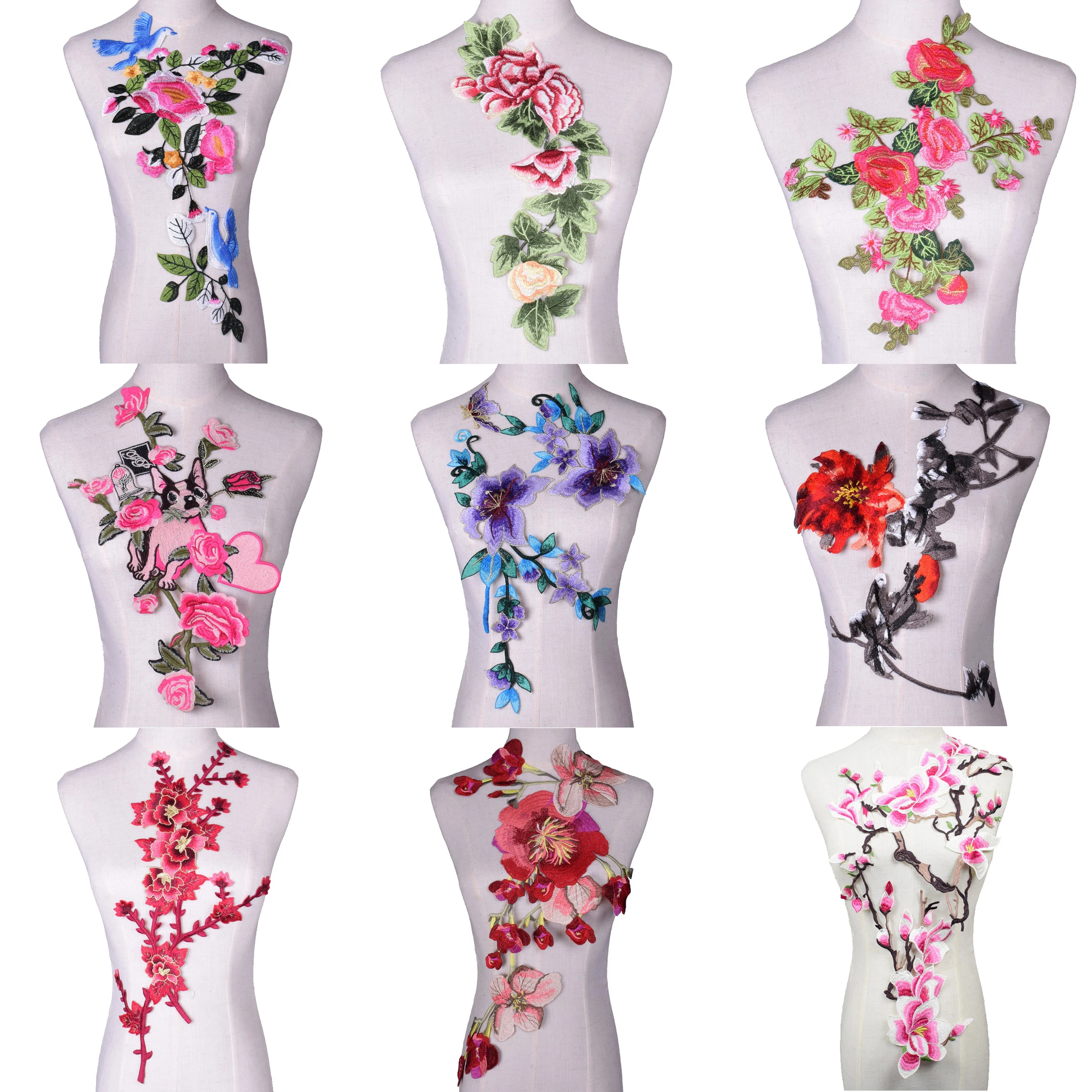 Pink Flower Patches Clothing Embroidery Embroidered Neckline Collar Sew Patch Applique Badge
Pink Flower Patches Clothing Embroidery Embroidered Neckline Collar Sew Patch Applique Badge