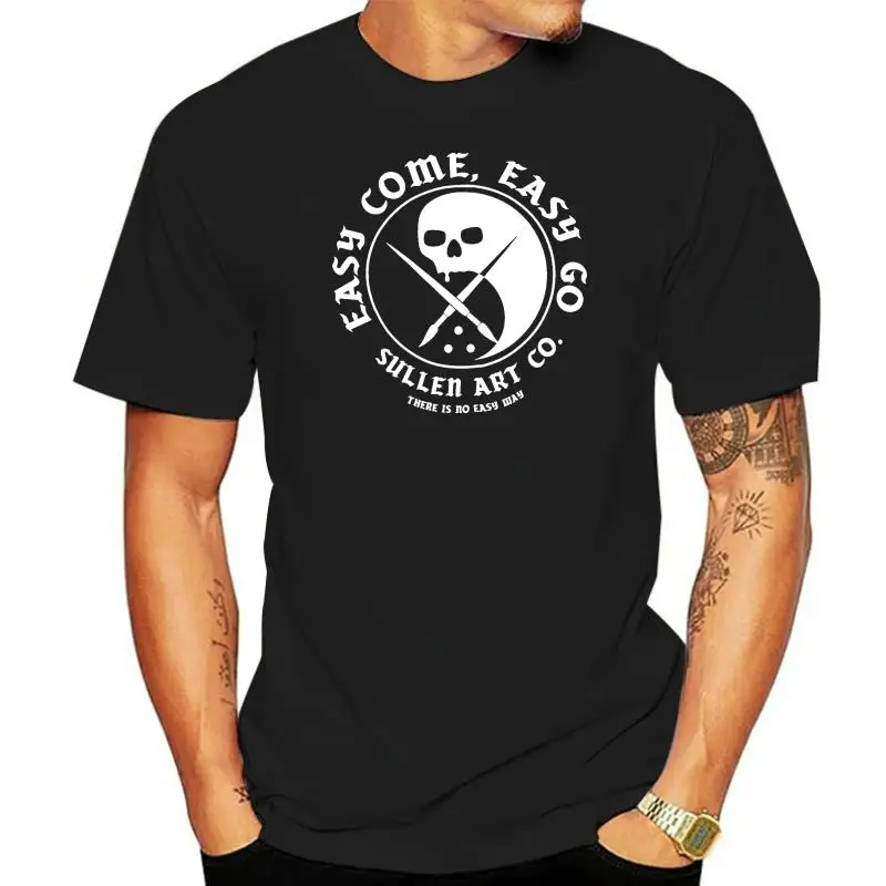 Sullen Logo Easy Come Yin Yang Paintbrush Tattoo Artist Black T-Shirt S-3xl TEE Shirt High Quality Casual Printing
Sullen Logo Easy Come Yin Yang Paintbrush Tattoo Artist Black T-Shirt S-3xl TEE Shirt High Quality Casual Printing