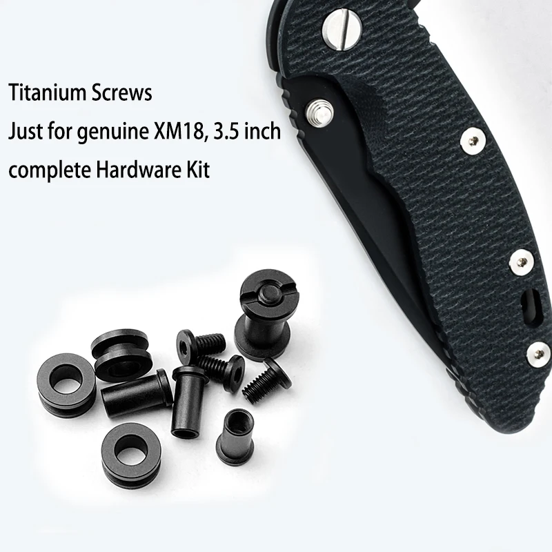 Full Sets XM-18,3.5'' Knife Handle Screws Spindle Screw XM18,3.5'' Titanium Alloy Support Shaft Fixing Screw
Full Sets XM-18,3.5'' Knife Handle Screws Spindle Screw XM18,3.5'' Titanium Alloy Support Shaft Fixing Screw