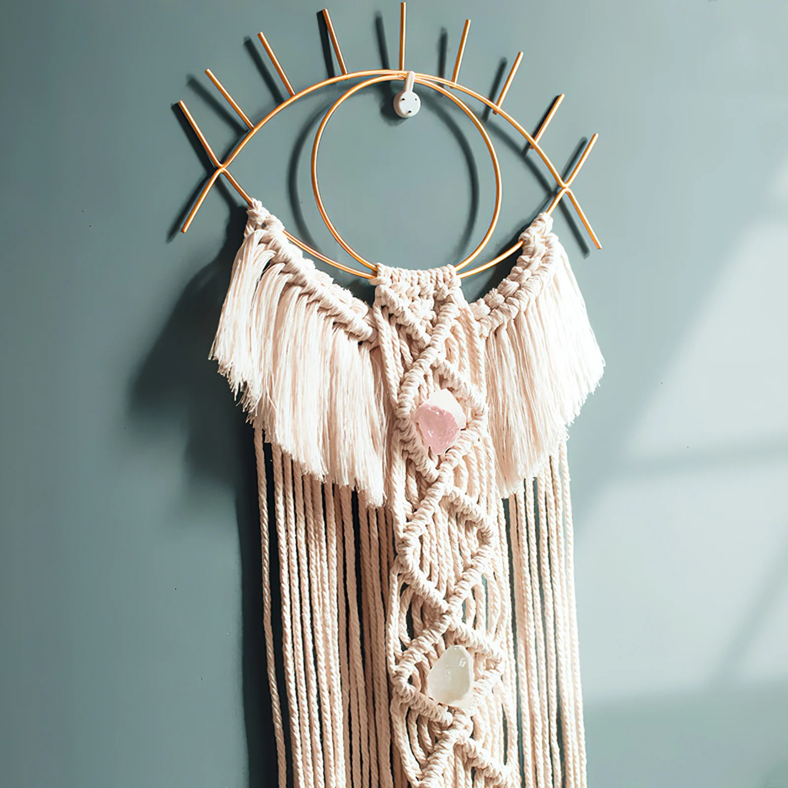 Bohemian Macrame Tapestry Woven Wall Hanging Tapestry Farmhouse Dorm Decoration Crafts Home Kids Girls Room Background Ornaments
Bohemian Macrame Tapestry Woven Wall Hanging Tapestry Farmhouse Dorm Decoration Crafts Home Kids Girls Room Background Ornaments