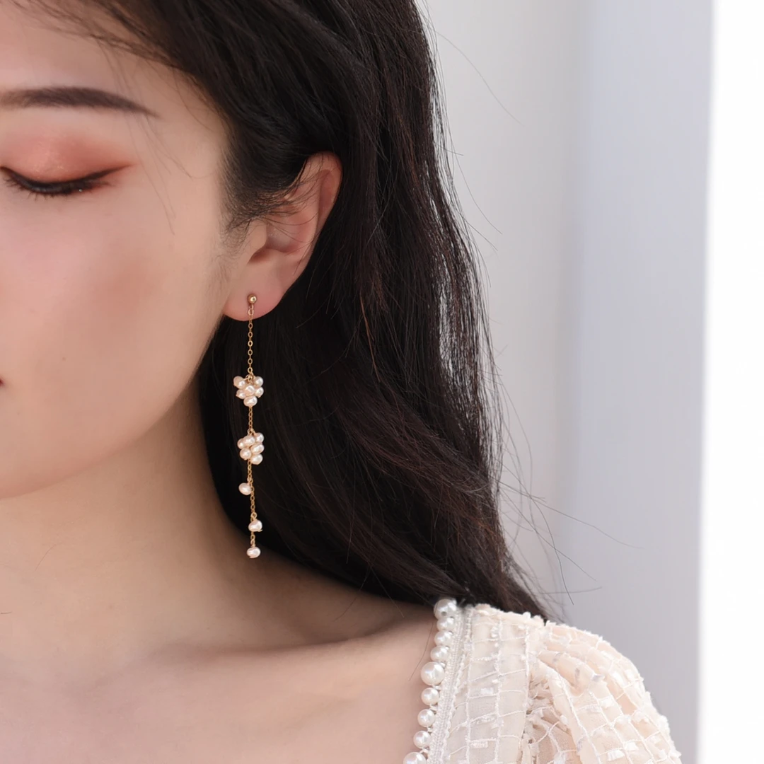 Lii Ji 925 Sterling Silver Pearl Stud Earring 14K Gold Filled Real Pearl Boho Earring Handmade Jewelry Women Christmas Gift
Lii Ji 925 Sterling Silver Pearl Stud Earring 14K Gold Filled Real Pearl Boho Earring Handmade Jewelry Women Christmas Gift