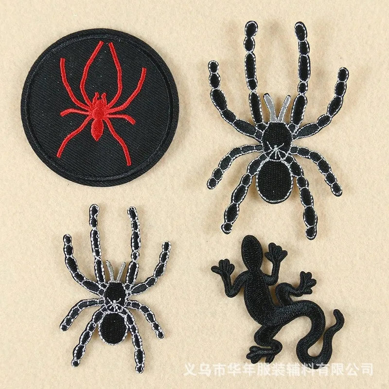 50pcs/Lot Gecko Spider Embroidery Patches Letters Clothing Decoration Accessories Diy Iron Heat Transfer Applique Cute Patch
50pcs/Lot Gecko Spider Embroidery Patches Letters Clothing Decoration Accessories Diy Iron Heat Transfer Applique Cute Patch