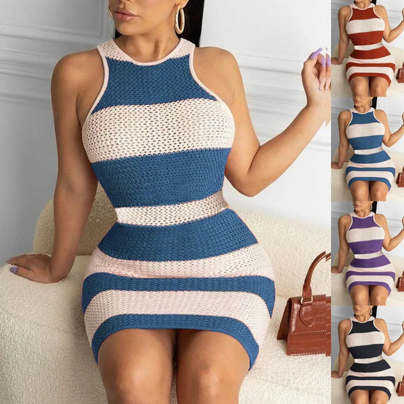 Knitted Sleeveless Bag Hip Dress for Women Fall Winter Sexy Slim Midi Dresses O-Neck Vintage Robe Femme Party Club Outfits Women
Knitted Sleeveless Bag Hip Dress for Women Fall Winter Sexy Slim Midi Dresses O-Neck Vintage Robe Femme Party Club Outfits Women
