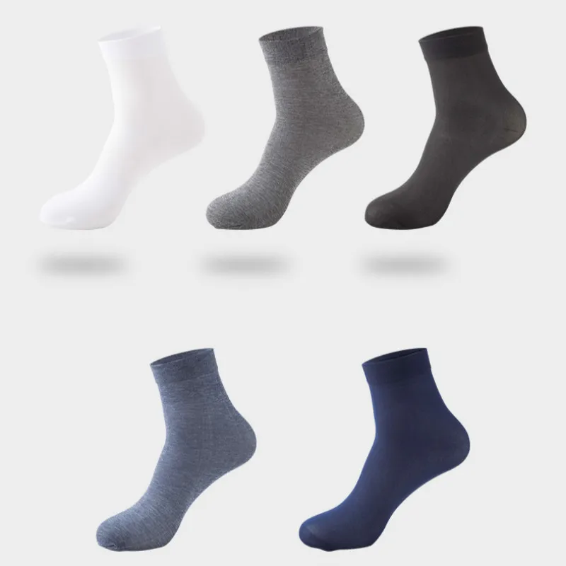 20Pairs Men Summer Socks High Quality Business Casual Thin Socks Breathable Bamboo Male Cool Socks Ultra-thin Meias
20Pairs Men Summer Socks High Quality Business Casual Thin Socks Breathable Bamboo Male Cool Socks Ultra-thin Meias