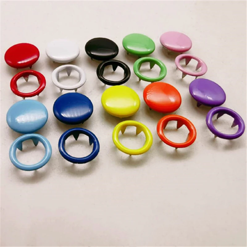 10 Colors Snap Fastener Kit 100 Sets Metal Snap on Buttons Set Press Studs for Leather Bracelet Clothes
10 Colors Snap Fastener Kit 100 Sets Metal Snap on Buttons Set Press Studs for Leather Bracelet Clothes