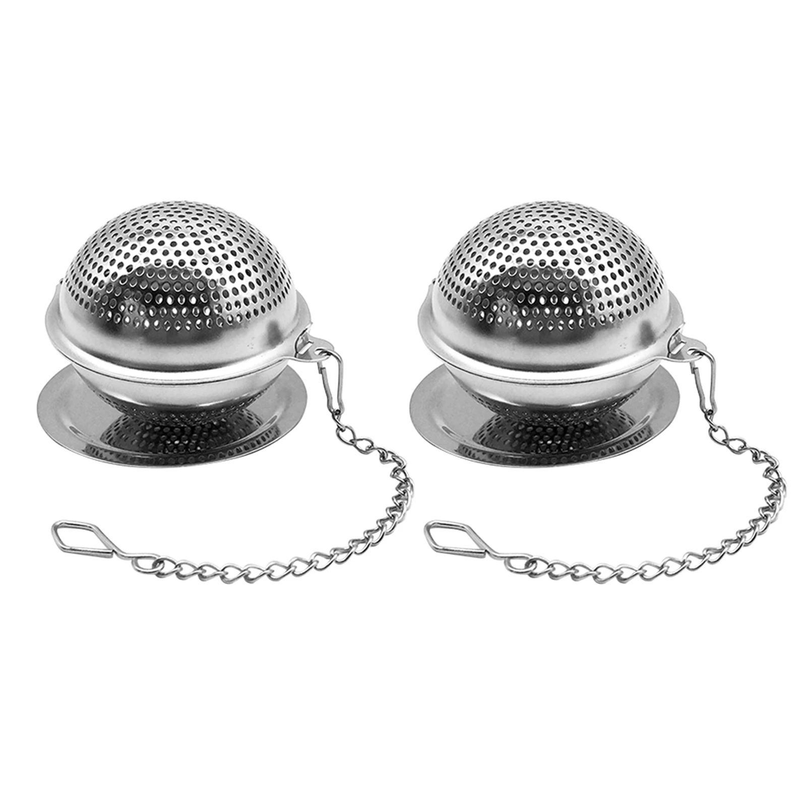 2pack Tea Strainer Herb Stainless Steel Mesh Ball Teaware Kitchen Accessories Locking Infuser Filter 2.05 Inch Coffee Reusable
2pack Tea Strainer Herb Stainless Steel Mesh Ball Teaware Kitchen Accessories Locking Infuser Filter 2.05 Inch Coffee Reusable