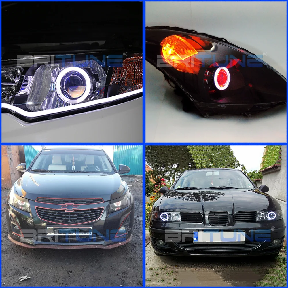 Britune Mini Car Lens 2.5 inch Angel Devil Eyes Lens Headlight H4 H7 Bi-xenon Projector H1 LED HID Lights Auto Accessories DIY 
Britune Mini Car Lens 2.5 inch Angel Devil Eyes Lens Headlight H4 H7 Bi-xenon Projector H1 LED HID Lights Auto Accessories DIY