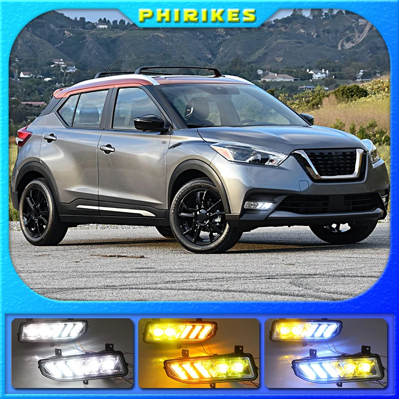 2PCS For Nissan X-trail T32 Xtrail 2019 2020 Waterproof ABS 12V Car DRL Fog Lamp Decoration LED Daytime Running Light
2PCS For Nissan X-trail T32 Xtrail 2019 2020 Waterproof ABS 12V Car DRL Fog Lamp Decoration LED Daytime Running Light