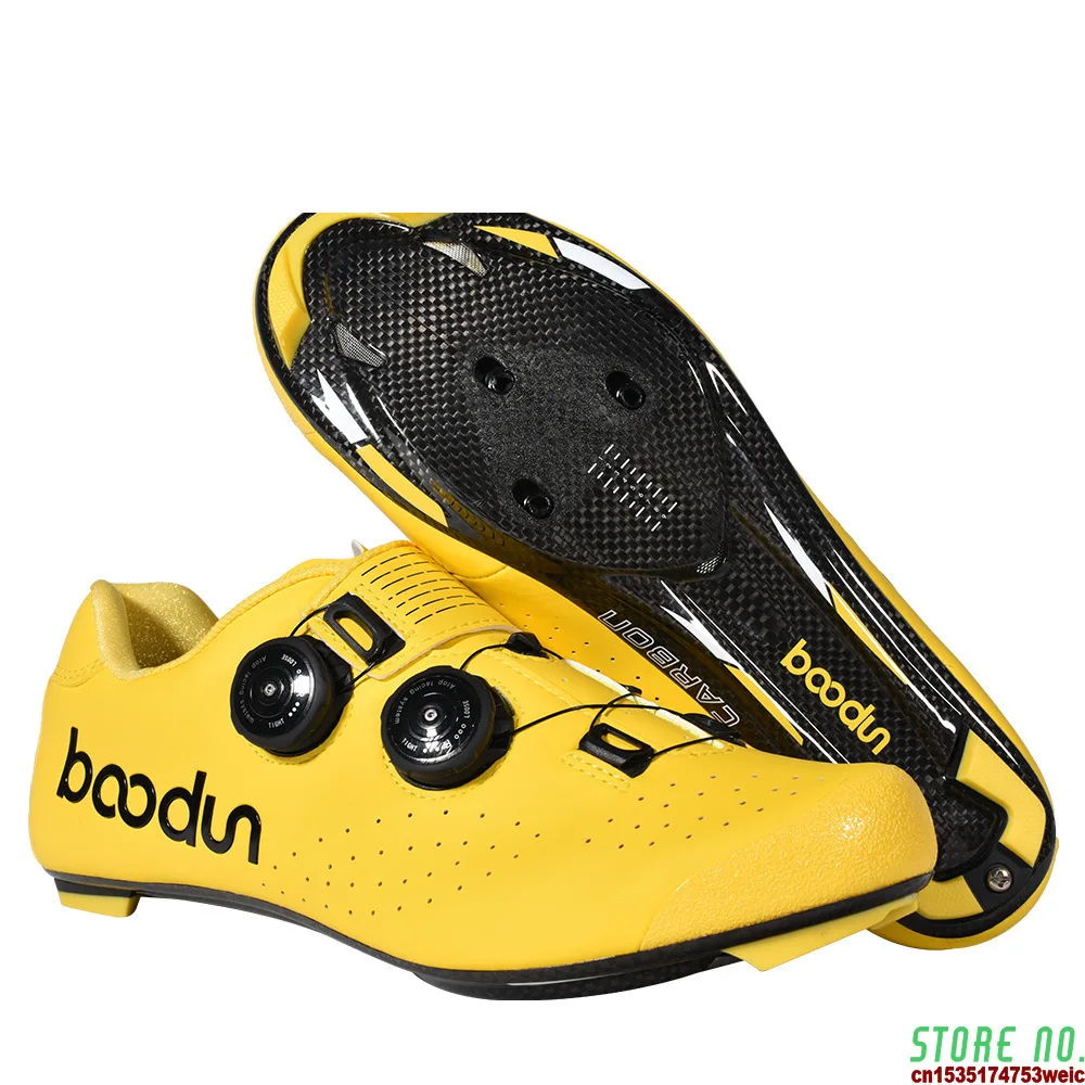 New Road Cycling Shoes Carbon Fiber Self-Locking Ultralight Breathable Wear Non-slip Professional Bicycle Racing Shoes
New Road Cycling Shoes Carbon Fiber Self-Locking Ultralight Breathable Wear Non-slip Professional Bicycle Racing Shoes