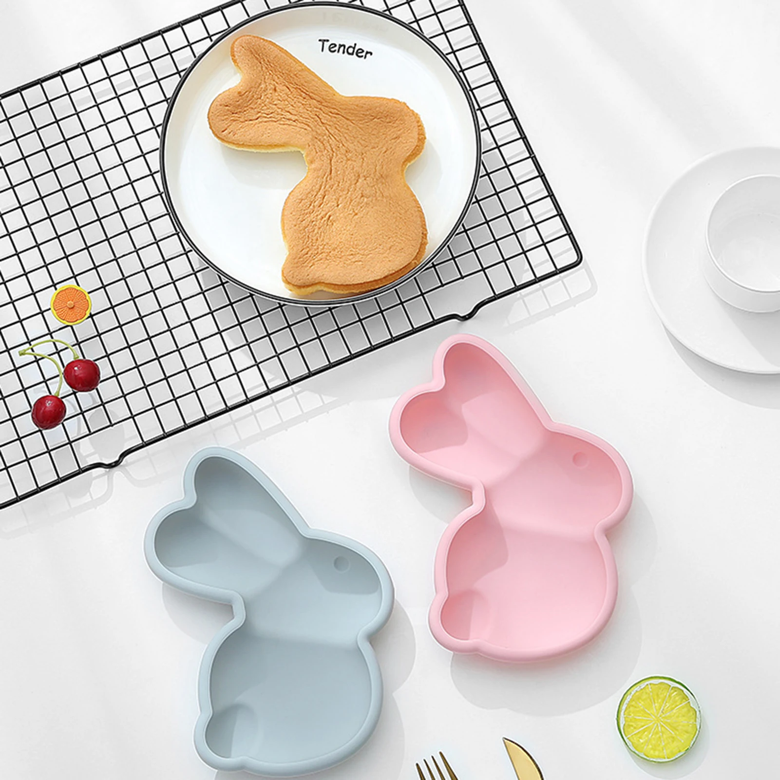 2021 DIY Baking Mold Easter Theme Cake Molds Rabbit Dinosaur Silicone Fondant Mold For Cake Cookies Chocolate Cake Bread Mousse
2021 DIY Baking Mold Easter Theme Cake Molds Rabbit Dinosaur Silicone Fondant Mold For Cake Cookies Chocolate Cake Bread Mousse