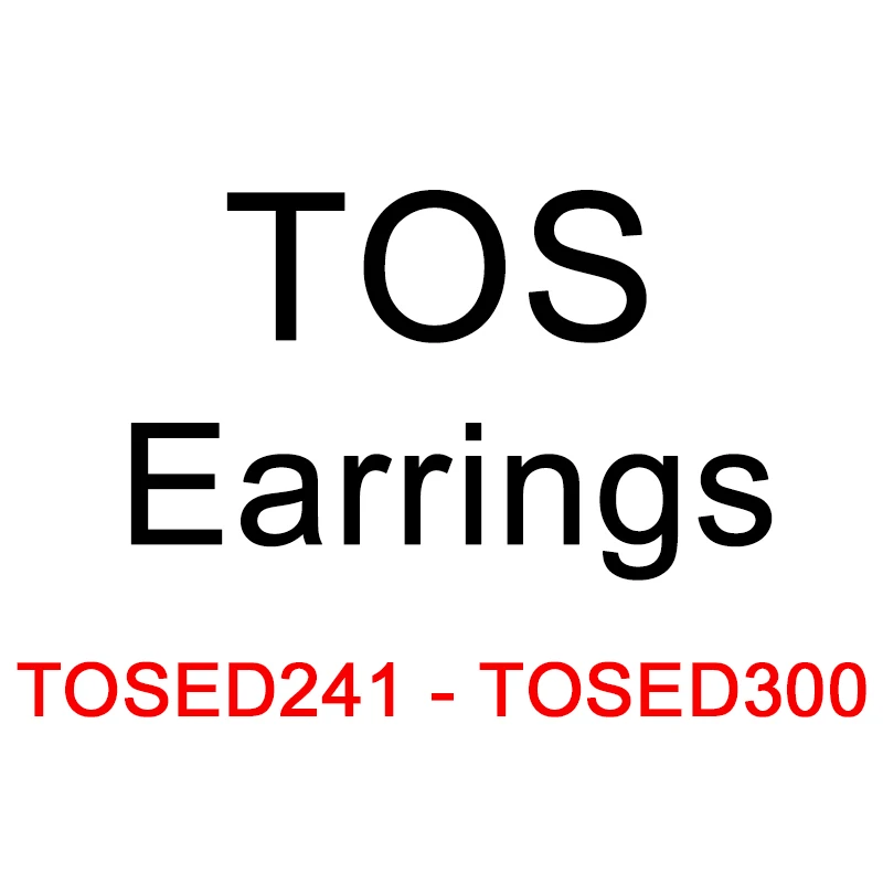 TOSEarrings 241-300 
TOSEarrings 241-300