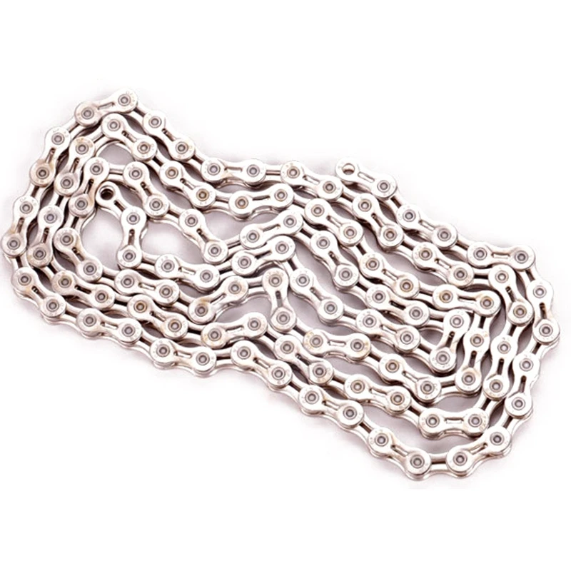 DEEMOUNT Bicycle Chain 9 Speed Links Semi-Hollow Mtb Bike Chain Ultralight Mountain Road Bike Chains -9S
DEEMOUNT Bicycle Chain 9 Speed Links Semi-Hollow Mtb Bike Chain Ultralight Mountain Road Bike Chains -9S