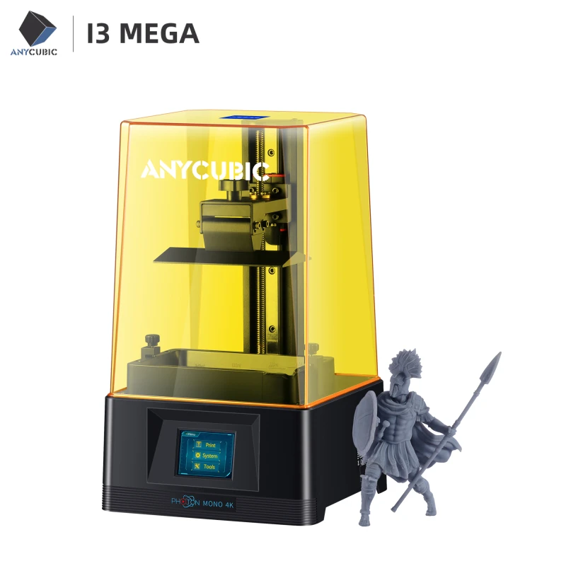 ANYCUBIC Новый фотонный моно 4K 3D принтер 6,23 ''достойный экран 4K Высокое разрешение яркие детали быстрая печать УФ Смола принтер
ANYCUBIC Новый фотонный моно 4K 3D принтер 6,23 ''достойный экран 4K Высокое разрешение яркие детали быстрая печать УФ Смола принтер