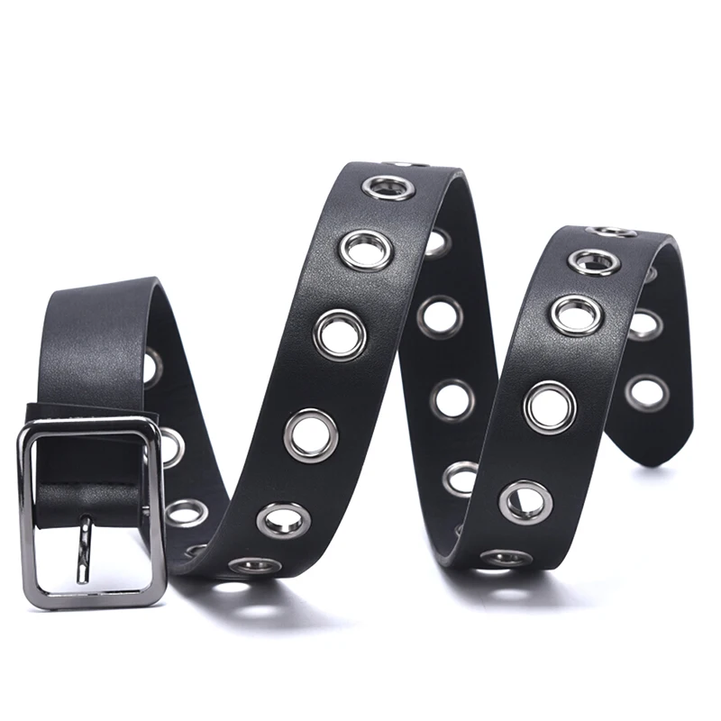 Women Punk Chain Fashion Belt Adjustable Black Single Eyelet Grommet Leather Buckle Belt
Women Punk Chain Fashion Belt Adjustable Black Single Eyelet Grommet Leather Buckle Belt