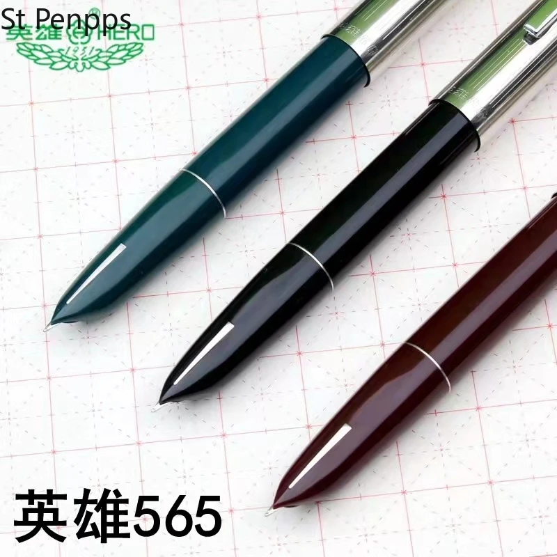 Hero 565 Fountain Pen Ink Pen Fine Hooded Nib 3 Colors Optional School Student Office Stationery
Hero 565 Fountain Pen Ink Pen Fine Hooded Nib 3 Colors Optional School Student Office Stationery