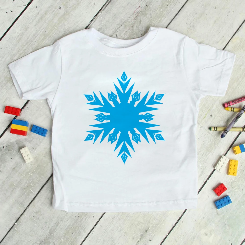 Kids Comfortable Top Clothes Frozen Snowflake Printed Girl Tshirt Summer Funny Graphic Tee Shirt Children Harajuku T-Shirt
Kids Comfortable Top Clothes Frozen Snowflake Printed Girl Tshirt Summer Funny Graphic Tee Shirt Children Harajuku T-Shirt