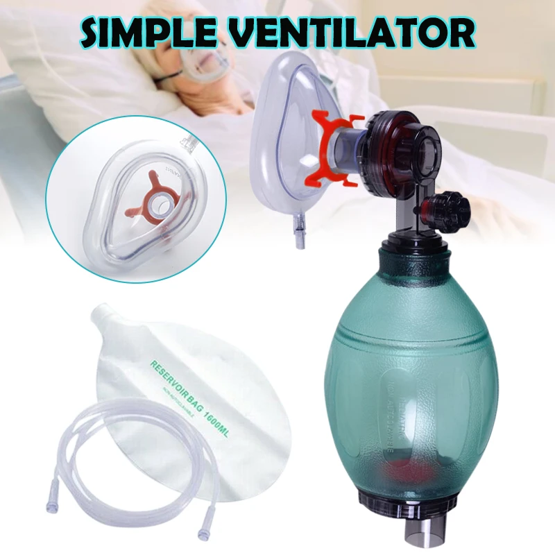 Simple Breathing Apparatus PVC Adult Child Baby Artificial Resuscitator For Mountaineering Respiration Emergency Supplies
Simple Breathing Apparatus PVC Adult Child Baby Artificial Resuscitator For Mountaineering Respiration Emergency Supplies