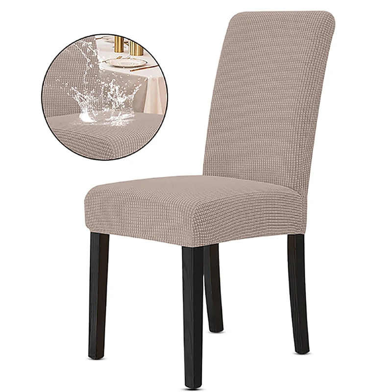 Solid color chair cover elastic waterproof and dustproof chair cover suitable for hotel restaurant party banquet 1/2/4/6pcs
Solid color chair cover elastic waterproof and dustproof chair cover suitable for hotel restaurant party banquet 1/2/4/6pcs