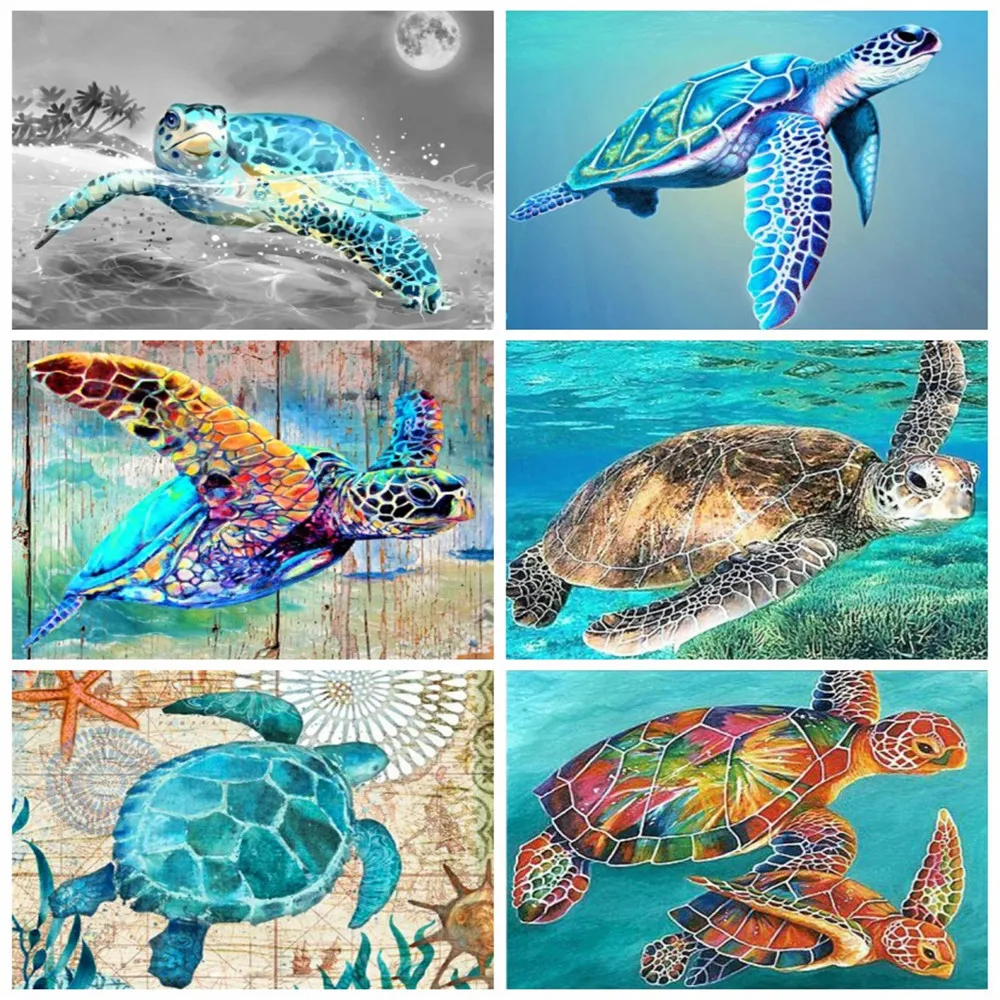 Алмазная вышивка с черепашкой EverShine, Набор для вышивки крестиком в виде животных, мозаика, домашний декор
Алмазная вышивка с черепашкой EverShine, Набор для вышивки крестиком в виде животных, мозаика, домашний декор