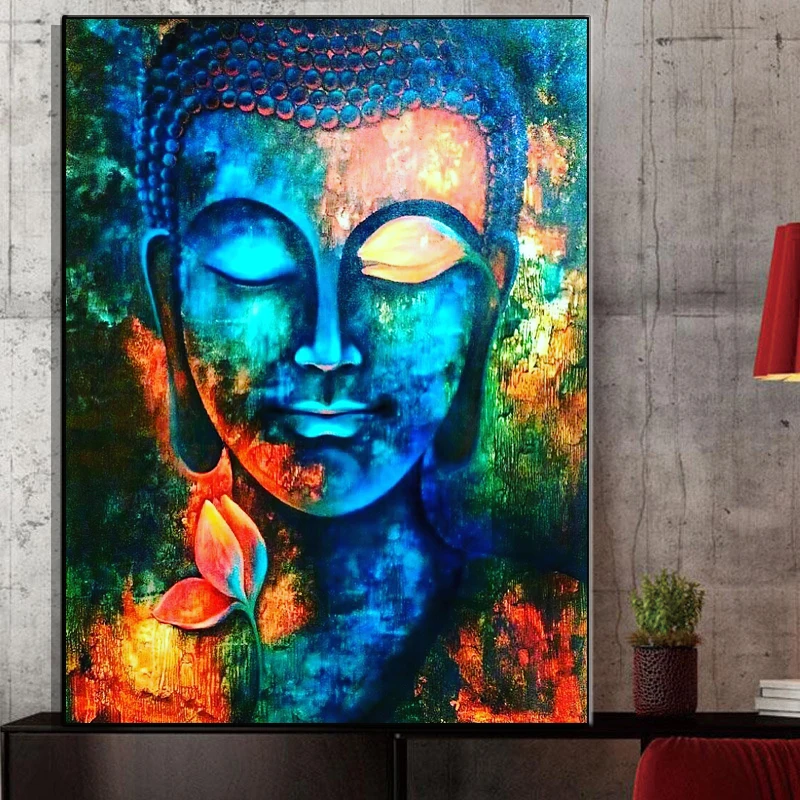 Abstract art Buddha prints, Zen wall paintings and posters, home living room decoration paintings
Abstract art Buddha prints, Zen wall paintings and posters, home living room decoration paintings