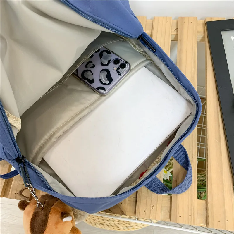 DCIMOR New Solid Color Waterproof Nylon Women Backpack Female Portable Travel Bag Teenage Girl Small Schoolbag Ladies' Book Bags 
DCIMOR New Solid Color Waterproof Nylon Women Backpack Female Portable Travel Bag Teenage Girl Small Schoolbag Ladies' Book Bags