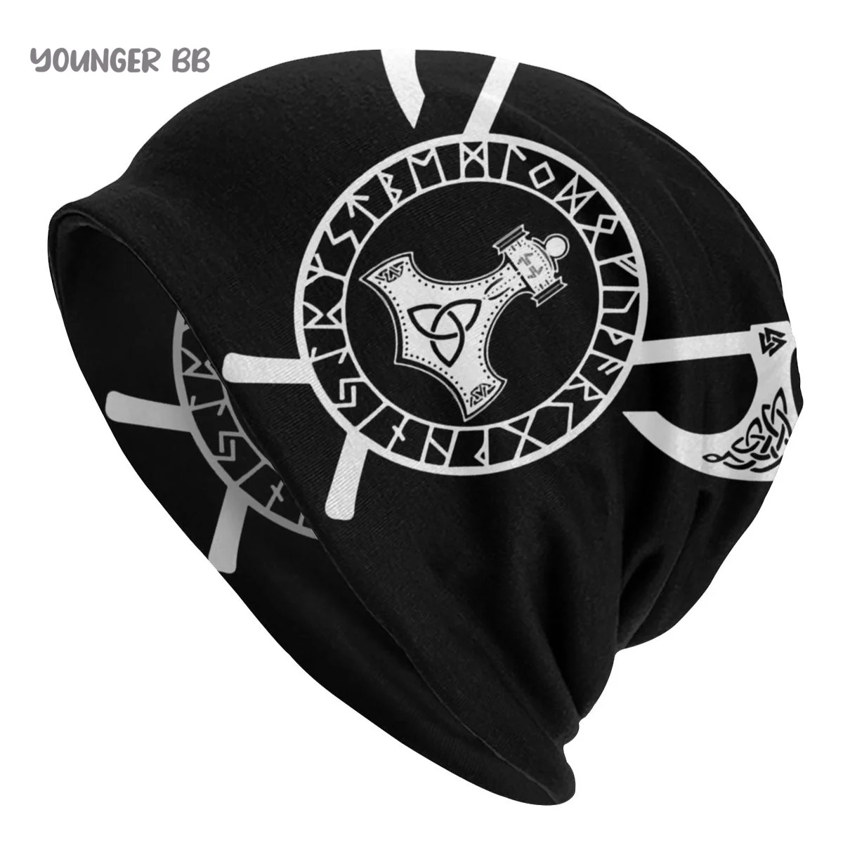 Vikings Pirate Men Women's Beanie Hats Norse Axe - Mjolnir White Knitted Hat Hip Hop Earmuff Bonnet Street Skullies Beanies
Vikings Pirate Men Women's Beanie Hats Norse Axe - Mjolnir White Knitted Hat Hip Hop Earmuff Bonnet Street Skullies Beanies