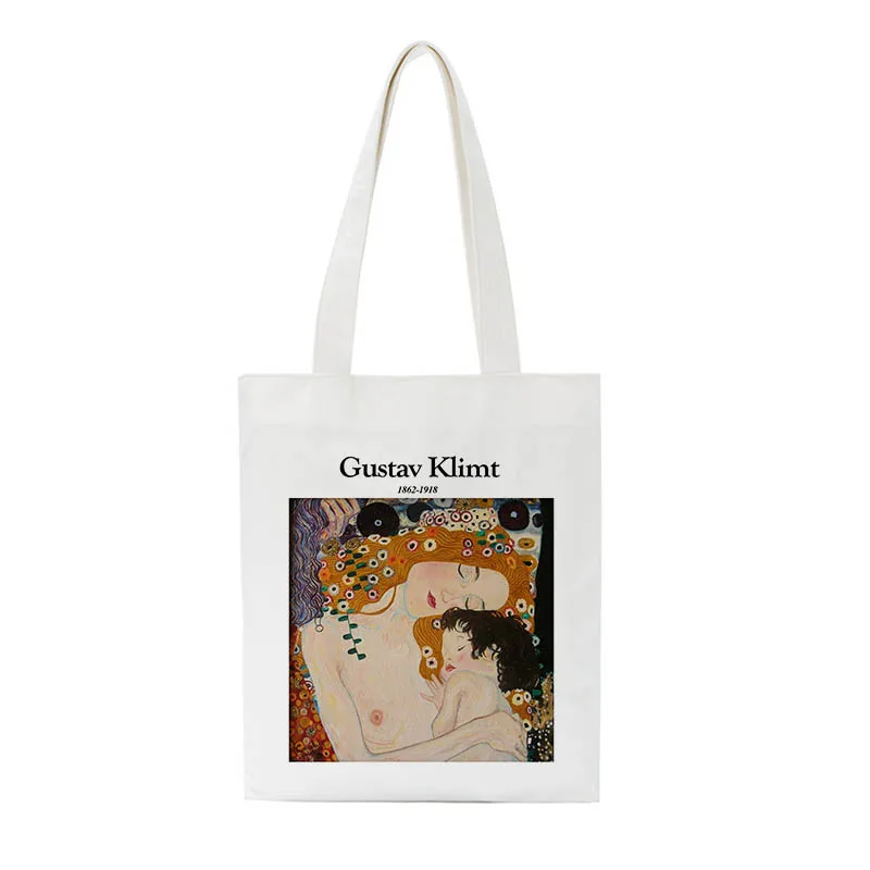Сумка Gustav Klimt, новая сумка для покупок, повседневная вместительная Холщовая Сумка в стиле Харадзюку, веселая модная винтажная женская сумка ...
Сумка Gustav Klimt, новая сумка для покупок, повседневная вместительная Холщовая Сумка в стиле Харадзюку, веселая модная винтажная женская сумка ...