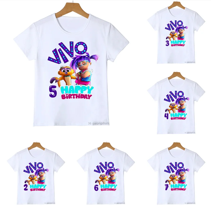 New Cute 2 3 4-13 Year Happy Brithday T Shirt Gabi Rosa Vivo T-Shirt Anime Clothes Baby Boys Little Girls T-Shirts Tees Top
New Cute 2 3 4-13 Year Happy Brithday T Shirt Gabi Rosa Vivo T-Shirt Anime Clothes Baby Boys Little Girls T-Shirts Tees Top