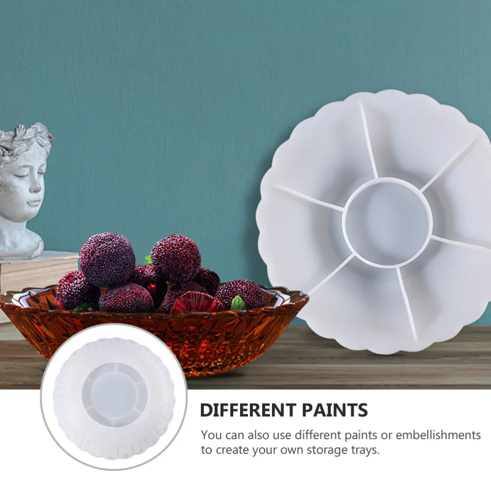 1Pc Fruit Plate Mold Fruit Food Dish Making Mold DIY Handicraft Gift Resin Mold
1Pc Fruit Plate Mold Fruit Food Dish Making Mold DIY Handicraft Gift Resin Mold